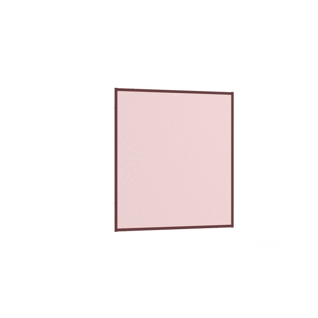 Fensterbausatz Master SLIM 100x120cm braun Pollenschutzgewebe 100690802-VH