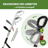 thumbnail of Akku Rasentrimmer 20 V 2,0 Ah Akku & Ladegerät 26 cm Kantenschneider Trimmer inkl. 20x Nylonmesser