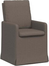 thumbnail of vidaXL Esszimmerstühle 2 pcs Hellgrau 57 x 67 x 98 cm Leinen