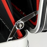 thumbnail of HMF 15602-02 Werkzeugtrolley leer, Werkzeugkoffer aus ABS-Kunststoff mit Rollen, 47 x 40 x 24,5 cm