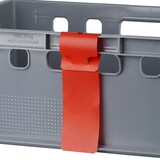 thumbnail of 1000 Stück Schlaufenetiketten 65 x 283 mm, rot