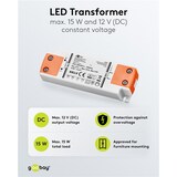 thumbnail of Goobay 30005 LED-Trafo 12 V (DC)/15 W, 15 W, Orange-Weiß - 12 V DC für LEDs bis 15 W Gesamtlast
