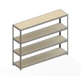 thumbnail of SPEED - RACK Regal 1970 x 2500 x 600 vzk kpl. mit 4 Fachebenen mit Spanplatten