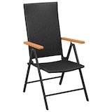 thumbnail of Helloshop26 - Conjunto de comedor de jardín exterior de 3 piezas en negro y marrón 02_0013674