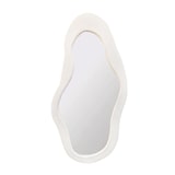 thumbnail of SIT Möbel Espelho | Moldura assimétrica com design ondulado | Gesso branco-limão | L 62 x P 3 x A 120 cm | 14906-10