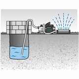 thumbnail of Gartenpumpe P 4000 G, 1100 W, 4000 l/h