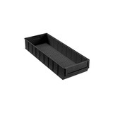 thumbnail of PROREGAL 10x Leitfähige Industriebox 500 B | HxBxT 8,1x18,3x50cm | 6 Liter | ESD, Sichtlagerkasten, Sortimentskasten, Sortimentsbox