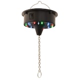 thumbnail of Boule à Facettes Argentée 50cm FXLab avec deux points de suspension + Moteur de boule à facettes LED à batterie FXLAB