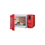 thumbnail of Medion LIFE MD 15000 Mikrowelle rot, 800 W, 5 Leistungsstufen & Auftaufunktion