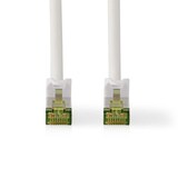 thumbnail of Nedis CAT7-Netzwerkkabel - S/FTP - RJ45 Stecker - RJ45 Stecker - 1.00 m - Snagless - Rund - LSZH - Weiss - Box