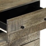 thumbnail of vidaXL Sideboards 2 Stk. Hellgrau 60x33,5x75 cm Massivholz Mango