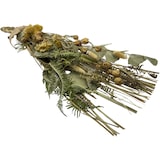 thumbnail of Ländlicher Weihnachtsdekorationsanhänger - Trockenblumen | 55cm | Gelb