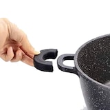 thumbnail of 6 L Kochtopf Suppentopf Antihaft Induktion Schmortopf 24 cm Aluguss Bratentopf