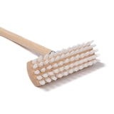 thumbnail of Schrubber 22cm Breit Schrubberbürste Borsten ppn-weiß Scheuerbürste mit Stiel Holzstiel Haushaltsschrubber Holz
