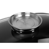 thumbnail of Aluguss Bräter Gänsebräter Schmorrtopf Alugussbräter Antihaft mit Glasdeckel