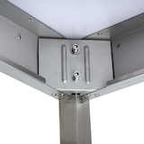 thumbnail of Tavolo lavoro in acciaio inox con ripiano 140x70x85 cm