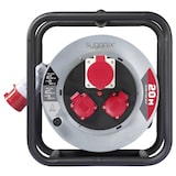 thumbnail of Sygonix SY-10236114 Kabeltrommel 20 m Schwarz CEE-Stecker 16 A 5polig