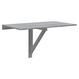 Wandtafel inklapbaar 100x60x56 cm bewerkt hout hoogglans wit kopen