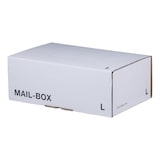thumbnail of 20x Versandkarton 395x248x141mm MAILBOX L mit Steckverschluss wiederverschließbar weiß