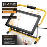 thumbnail of Brandson 200W LED Baustrahler - Arbeitsscheinwerfer - Bauscheinwerfer - Standgestell und Tragegriff - 16000 Lumen - 4 m Stromkabel - Metallgehäuse
