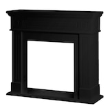 thumbnail of Cambridge Kaminrahmen aus schwarzem Holz, B 110 x T 36 x H 100