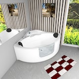 thumbnail of Pool Badewanne Eckwanne Wanne S60-EH 140x140cm mit Tür Walk-in-Pool
