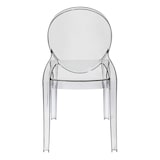 thumbnail of MELODIEsedia moderna in policarbonato trasparente colore Trasparente