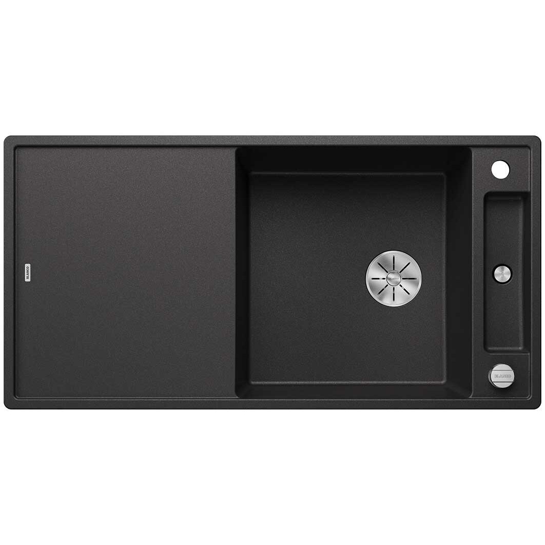 BLANCO AXIA III XL 6 S Einbauspüle SILGRANIT anthrazit ab 60 cm mit Brett