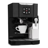 thumbnail of BellaVita Kaffeemaschine 3-in-1 1450 W 20 Bar Milchschäumer Schwarz-Metallic