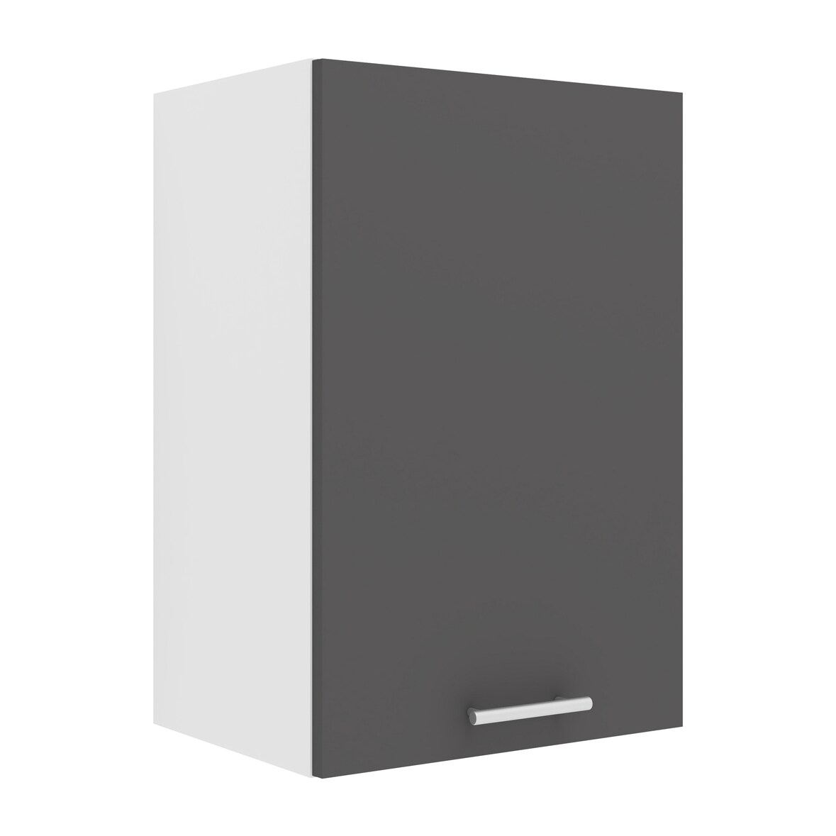 VCM Küchenmöbel Hängeschrank Esilo Weiß / Anthrazit H. 60 x B. 40 x T. 31 cm