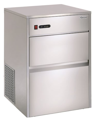 Machine inox à glaçons 50 Kg par jour, cône creux, 380 W, 220 V - MONO