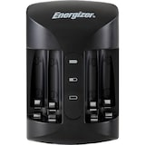 thumbnail of ENERGIZER Chargeur PRO noir rechargeur 2 ou 4 piles AA ou AAA, 2000 mAh, trois indicateurs lumineux