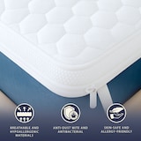 thumbnail of Topper matrimoniale 160x190 Memory Foam Puro | Altezza 5 cm | Traspirante e Anallergico