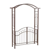 thumbnail of Rosenbogen Luxor mit Tor braun