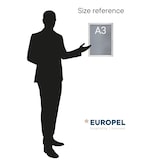 thumbnail of Europel Kliklijst A3 25mm mat wit,  355076