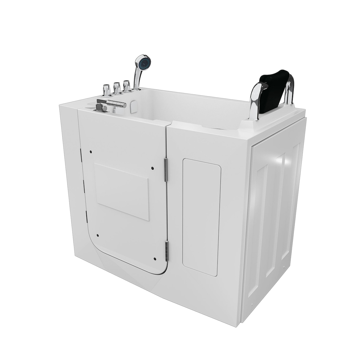 Sitzbadewanne Senioren Wanne Sitzwanne mit Tür S08-TH-A-R 68x110cm