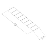 thumbnail of PALRAM ensemble de rideaux de toit 3.4x8.1m blanc 706074