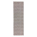 thumbnail of Alfombra Vinil Hidráulica Tobos 01, de rombos color salmón y blanco, para pasillo, salón, cocina, dormitorios,  60x300