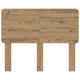 thumbnail of vidaXL Hoofdbord met hoofdeinde Artisan Eiken 135 cm Bewerkt hout