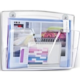 thumbnail of Corbeille murale magnétique, format 24x32 pour A4 paysage, charge 2 kg, cristal