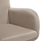 thumbnail of tectake cadeira de balanço Swing com patins de aço e espessa almofada  Preto/Taupe