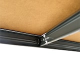 thumbnail of METRO Professional Étagère pour charges lourdes, métal, 90 x 40 x 180 cm, 4 tablettes, charge admissible 200 kg par tablette, système de montage, gris