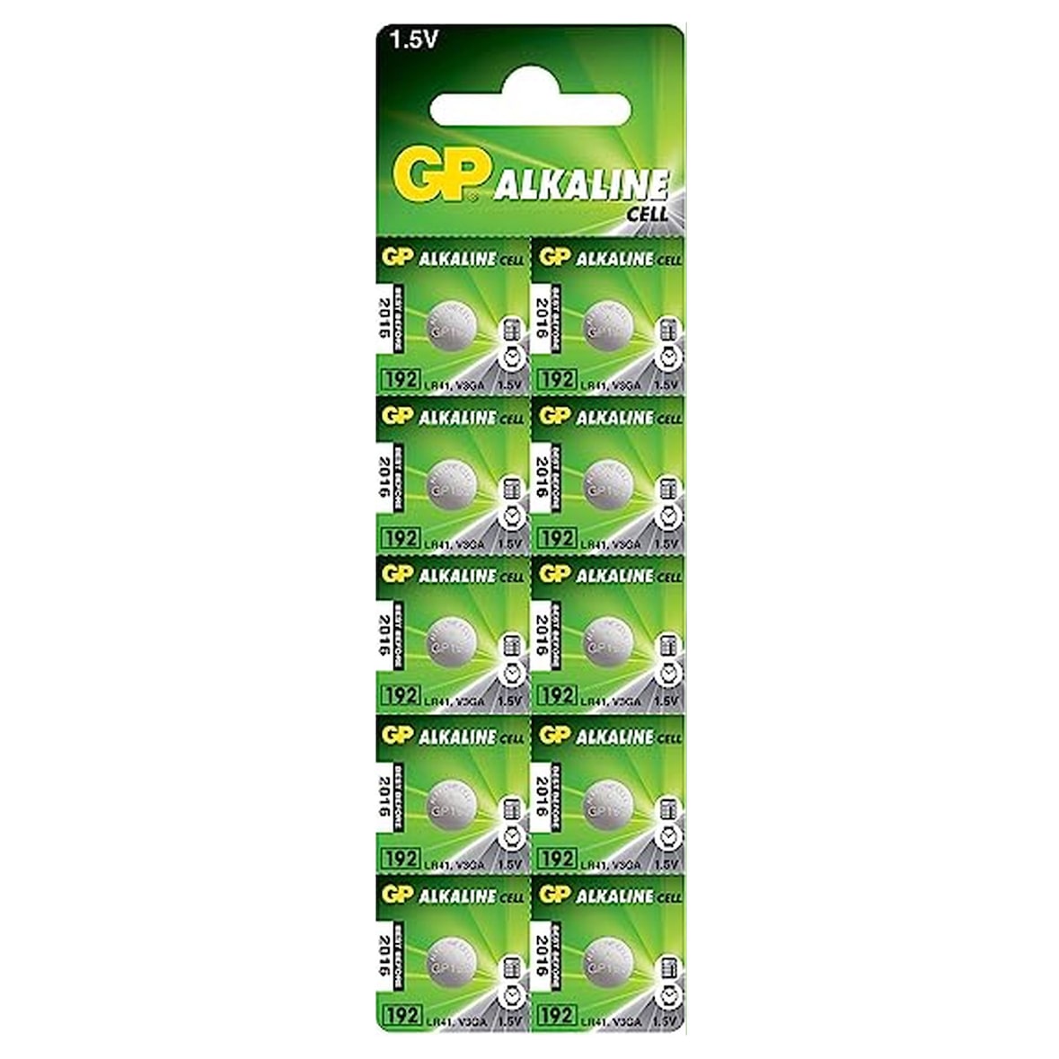 GP pilas especiales 10 x lr41 1,5v