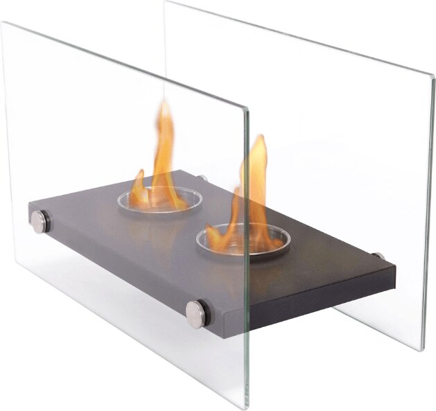 Oniros Duo 1000W Dekorativer Bioethanol-Kamin