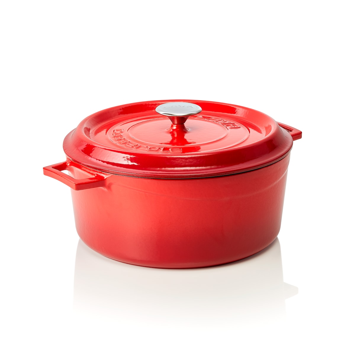 Cocotte diam 29cm - hoogte 125mm - rood - WAS Duitsland