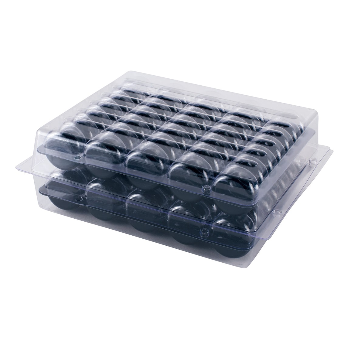 SOLIA Boîte pour 70 macarons avec 2 calages - PP10011 - par 25 pièces