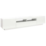 thumbnail of Mueble para TV con luces LED blanco 200x35x40 cm
