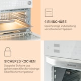 thumbnail of Vigor Air Heißluftfritteuse 1800 W 30 Liter 18 Programme Weiß