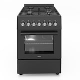 thumbnail of Wiggo WO-E606A(BB) Vrijstaande Gasfornuis - 60 cm - Zwart