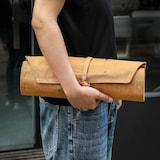 thumbnail of XinZuo - Messertasche Canvas Stoff - Khaki